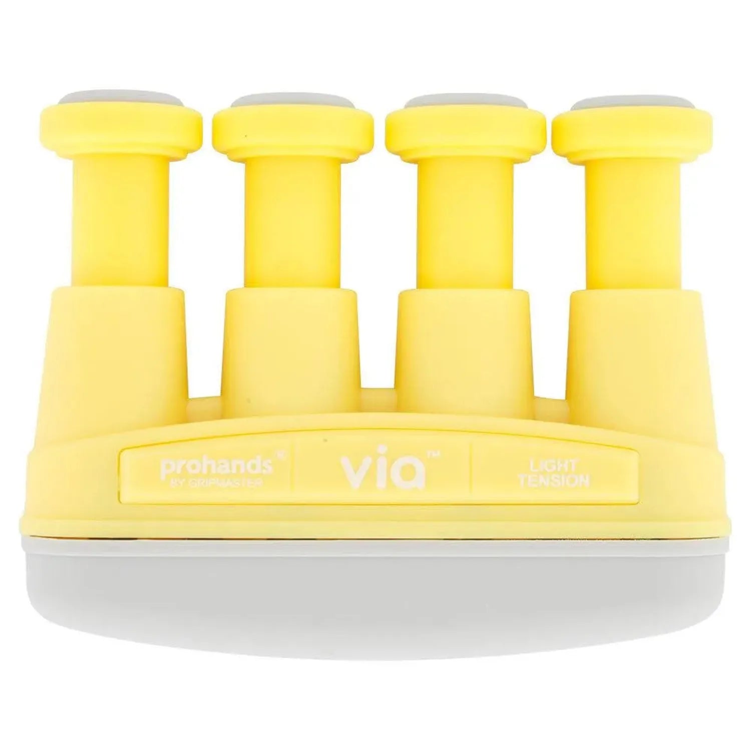 Pro Hands Via Hand Exerciser-Training Equipment-Gripmaster-43784-4LB_YELLOW-L-Tennis Express