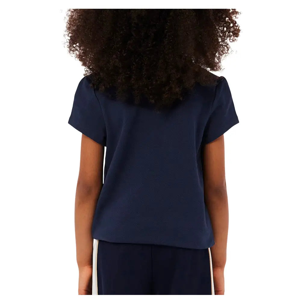 Girls' Petite Tennis Polo-Apparel-Lacoste-447026-UGW-4-Tennis Express