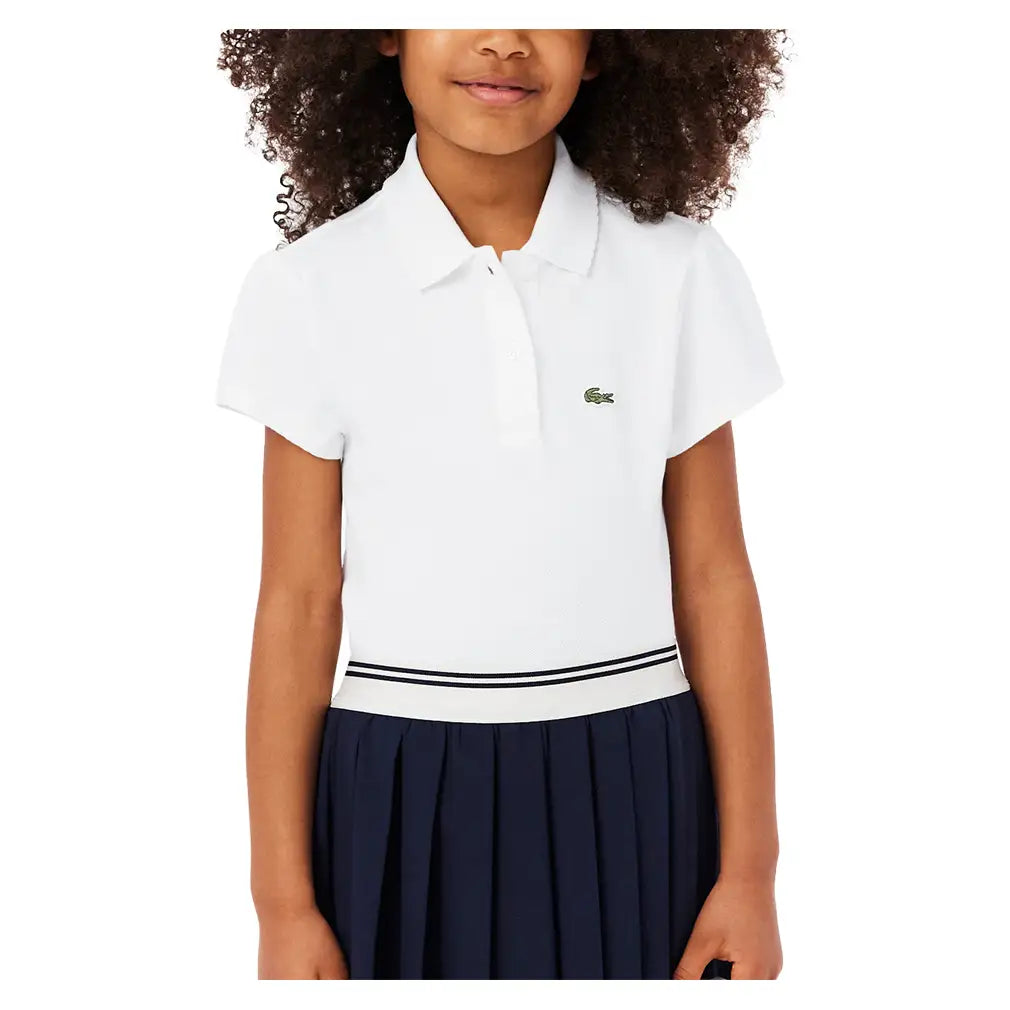 Girls' Petite Tennis Polo-Apparel-Lacoste-447026-W8L-3-Tennis Express