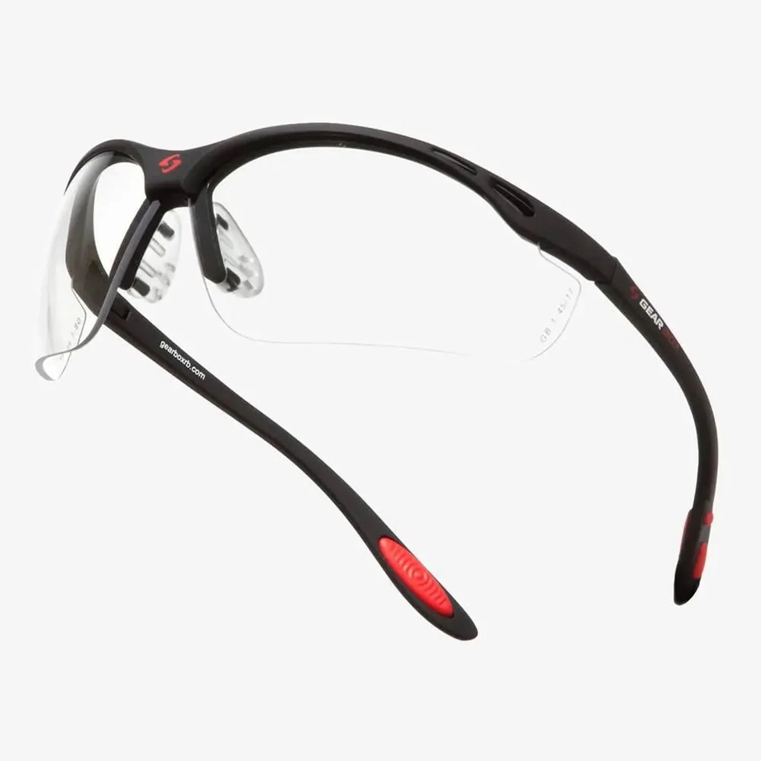 Vision Pickleball Eyewear Clear Lens Black Frame-Accessories-Gearbox-4E01-1-Tennis Express