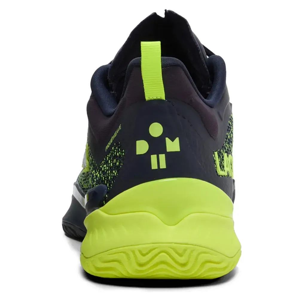 Men's Daniil Medvedev AG-LT23 Ultra Clay Tennis Shoes Navy and Yellow-Footwear-Lacoste-50SMA0218-2M3F25-4_05dca0d0-7b07-4150-be61-b57a8e514411-Tennis Express
