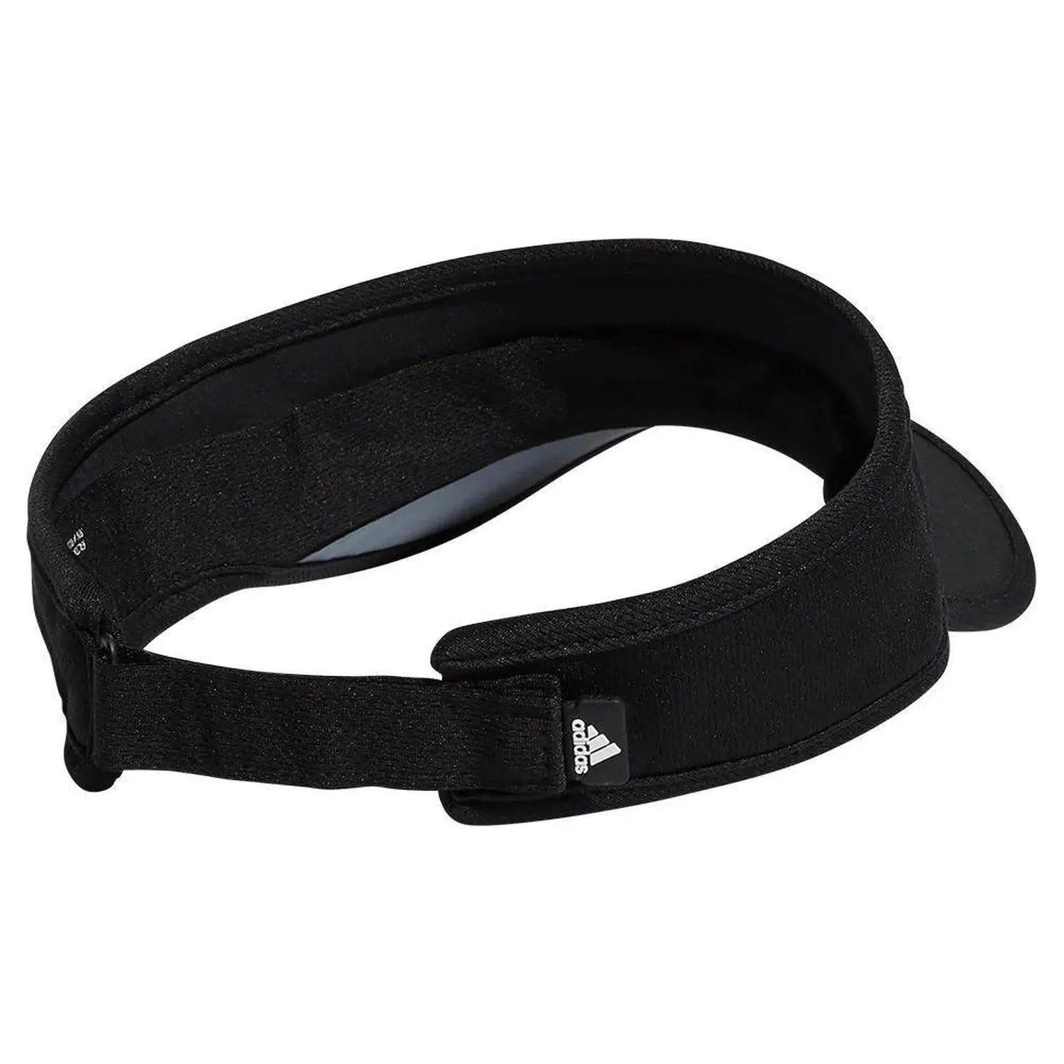 Men's Superlite 2 Visor Black and Silver Reflective-Apparel-Adidas-5153252-F21-2-Tennis Express