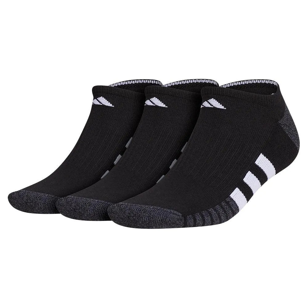 Men's Cushioned 3.0 3 Pack No Show Tennis Socks Black and White-Socks-Adidas-5155907_4bc5f6b7-36f3-4c6d-9c32-2808c7993f5d-Tennis Express
