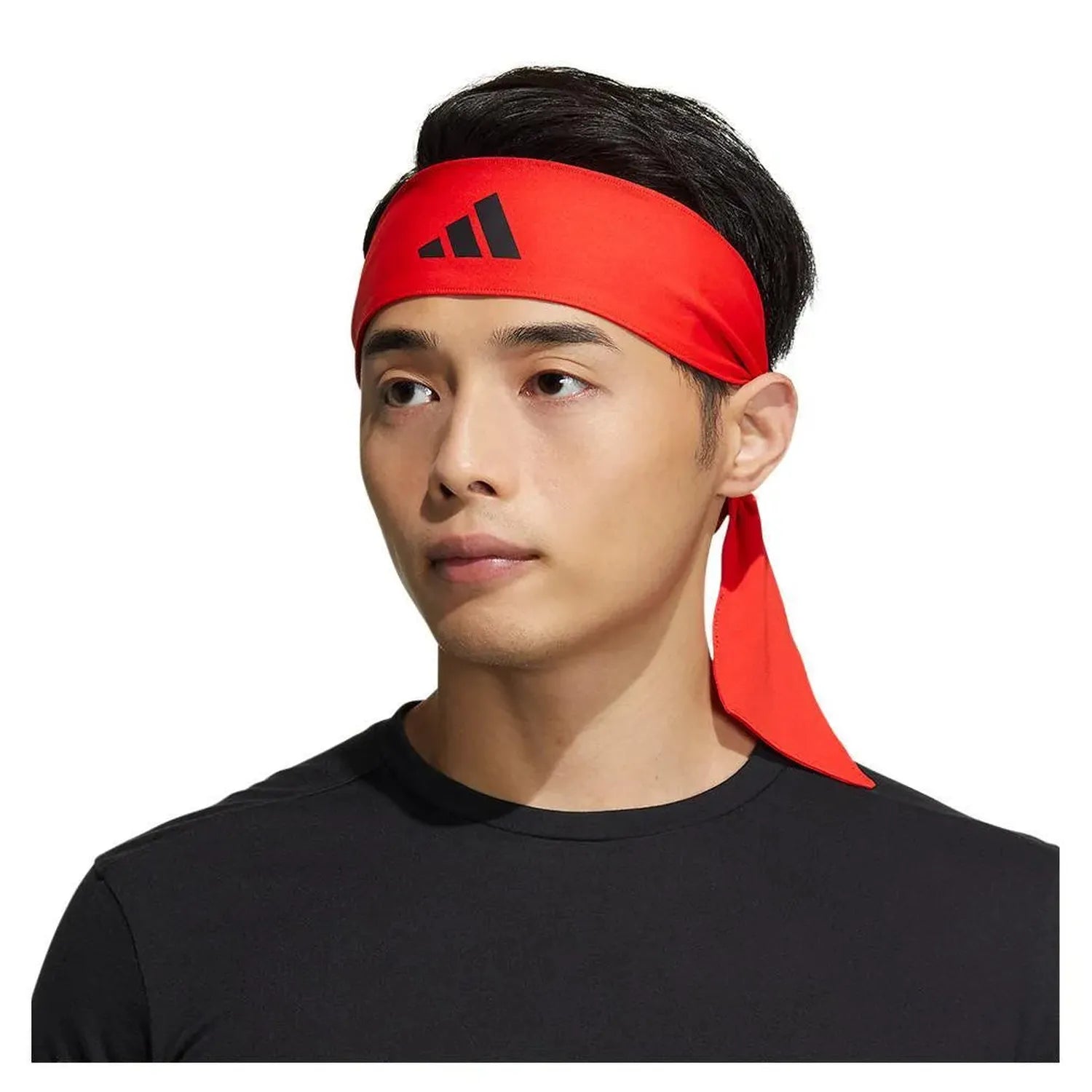 Alphaskin Tie 2 Headband Red and Black-Accessories-Adidas-5157181-F24-5-Tennis Express