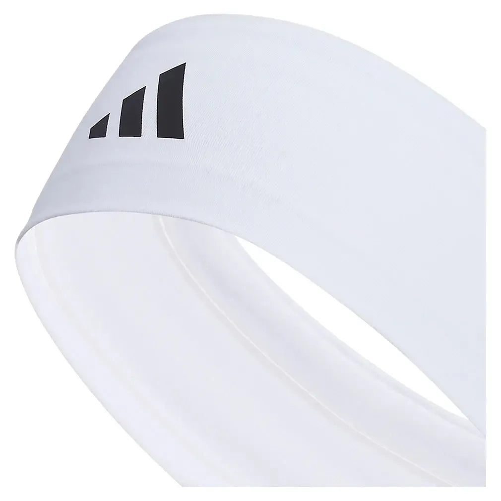 Alphaskin 3 Headband White and Black-Accessories-Adidas-5157187_03-Tennis Express