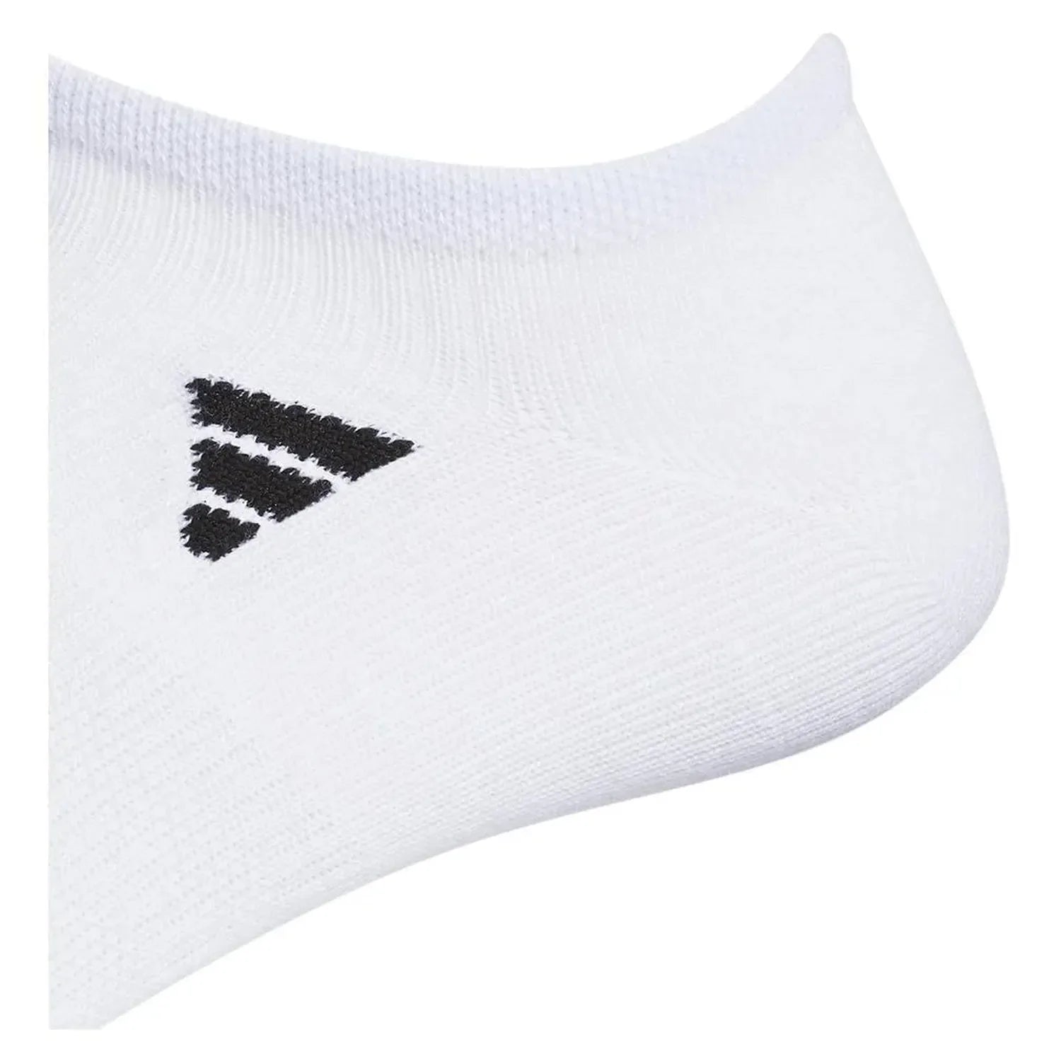 Men's Superlite 3.0 6 Pack No Show Tennis Socks White and Black-Socks-Adidas-5157870-S24-3-Tennis Express