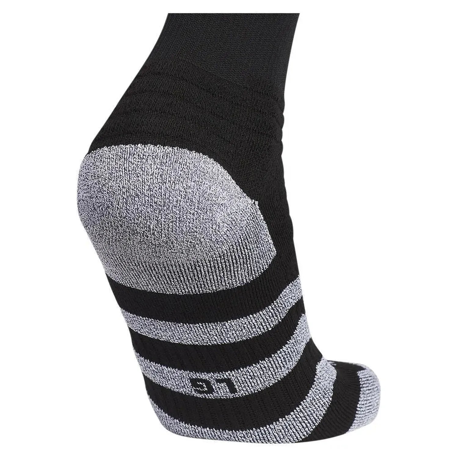 5-Star Team Traxion 2.0 Crew Socks Black and White-Socks-Adidas-5157940-2-Tennis Express