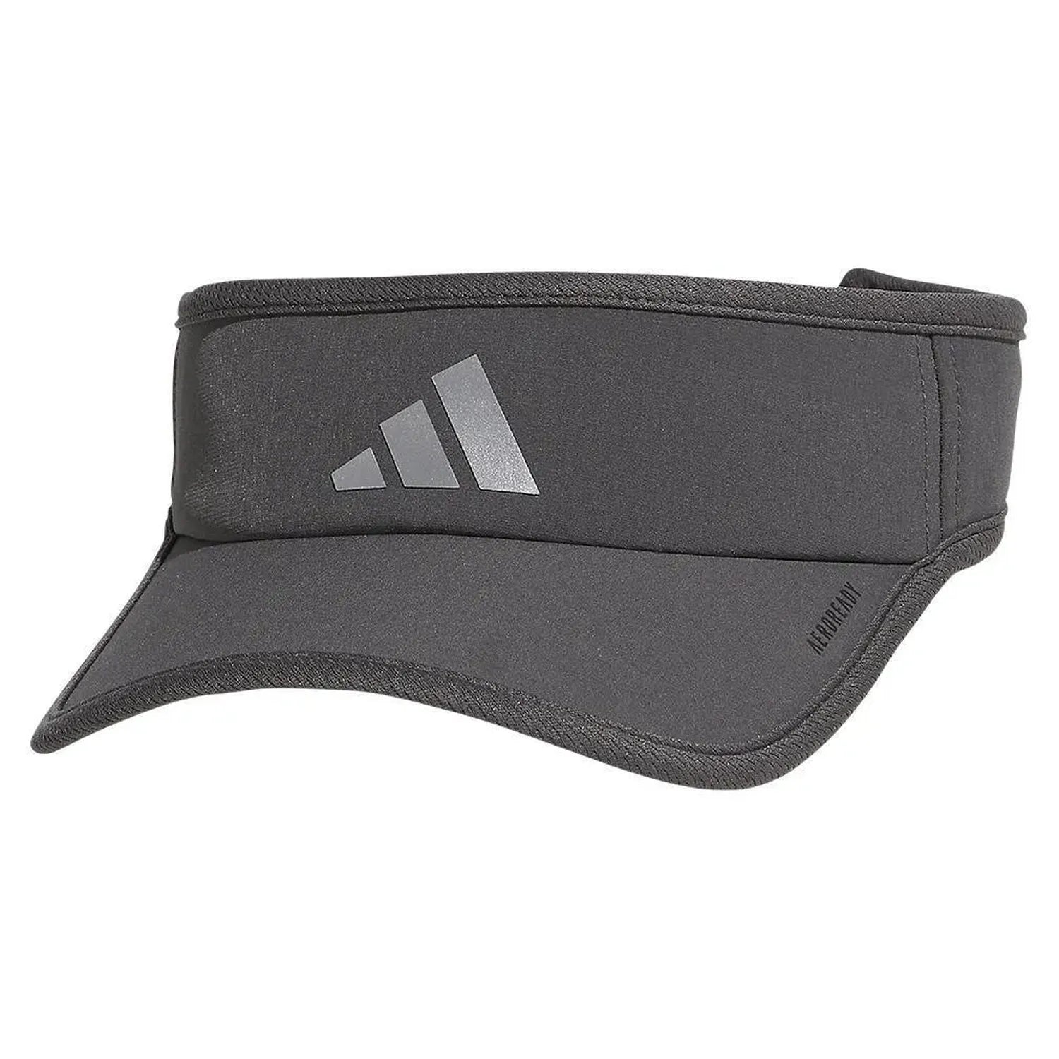 Men’s Superlite 3 Visor Grey Six and Silver Metallic-Apparel-Adidas-5158652-1-Tennis Express