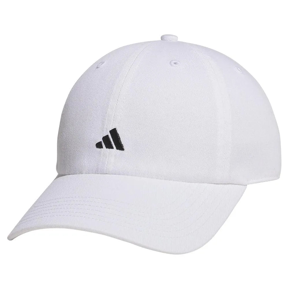 Women's Saturday 3 Cap White and Black-Apparel-Adidas-5159235-S25-Tennis Express