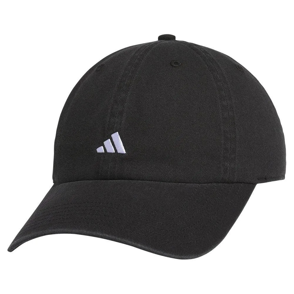Women's Saturday 3 Cap Black and White-Apparel-Adidas-5159257-S25-Tennis Express