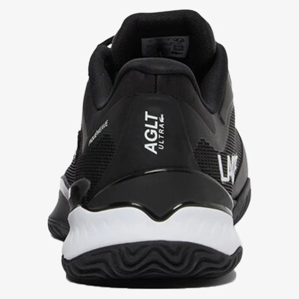 Men's AG-LT Ultra Clay Tennis Shoes Black and White-Footwear-Lacoste-51SMA0014-312-5-Tennis Express