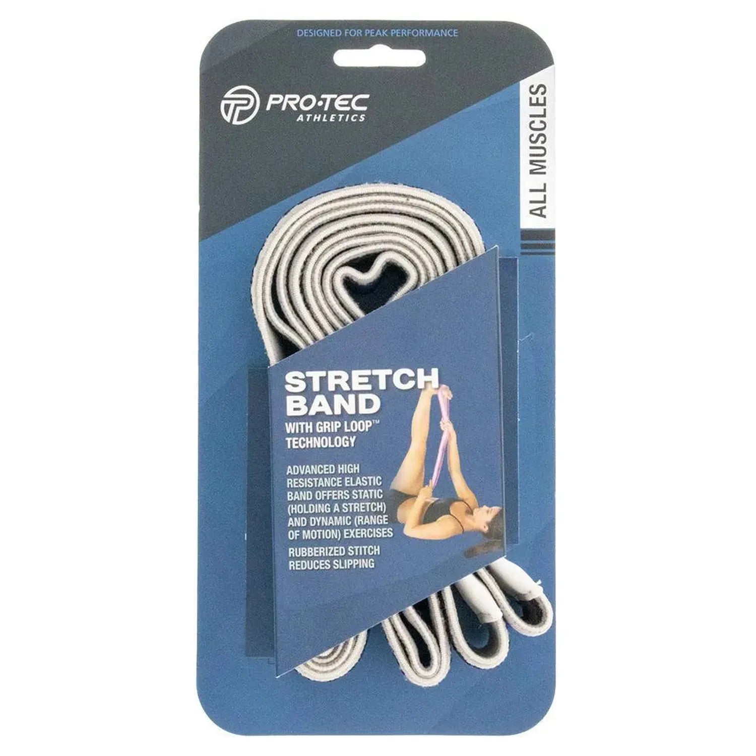 Stretch Band-Training Equipment-Pro-Tec-52923-BLUE-L-Tennis Express