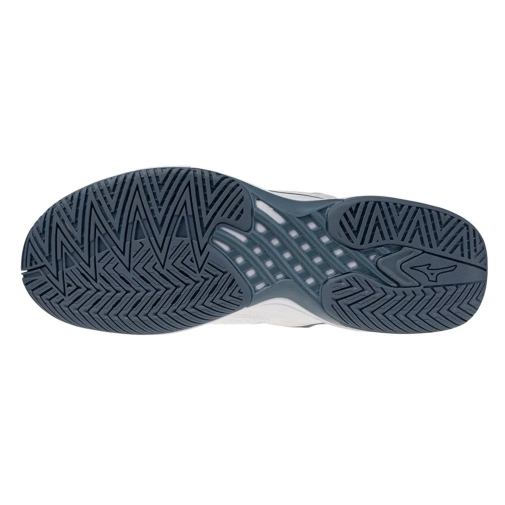 Men's Wave Exceed Tour 7 Clay Tennis Shoes White and China Blue-Footwear-Mizuno-, [current_file_name-Tennis Express