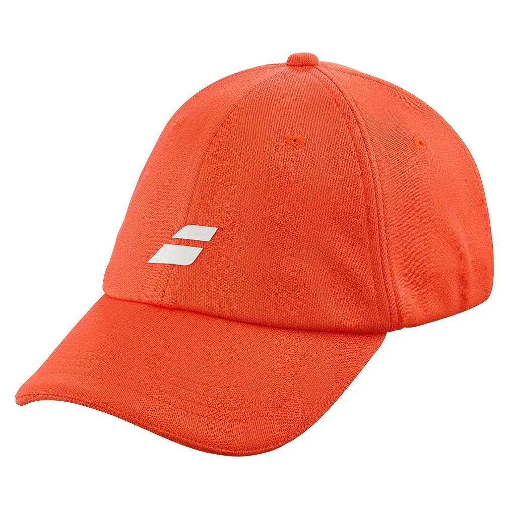 Pure Logo Tennis Cap-Apparel-Babolat-5061 Fiesta Red-One Size, [current_file_name-Tennis Express