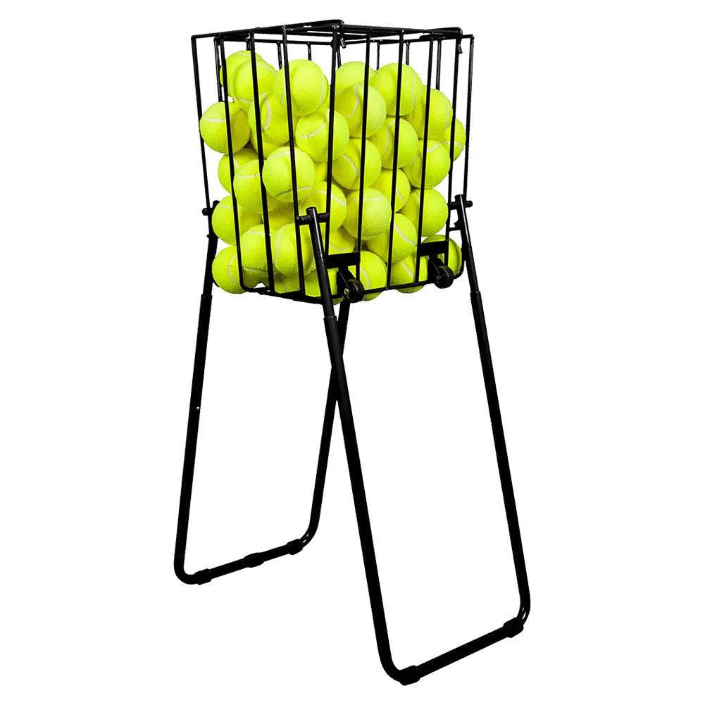Elite 65 Tennis Ball Hopper-Court Equipment-Hop-a-razzi-60706-MIDNIGHT_BLACK-L-Tennis Express