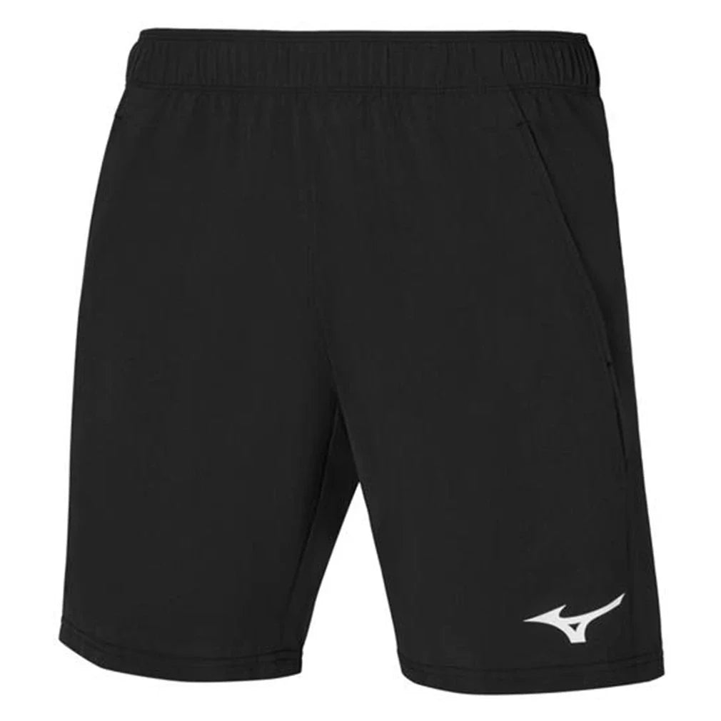 Men's 8 Inch Flex Tennis Shorts Black-Apparel-Mizuno-9090 Black-S, [current_file_name-Tennis Express