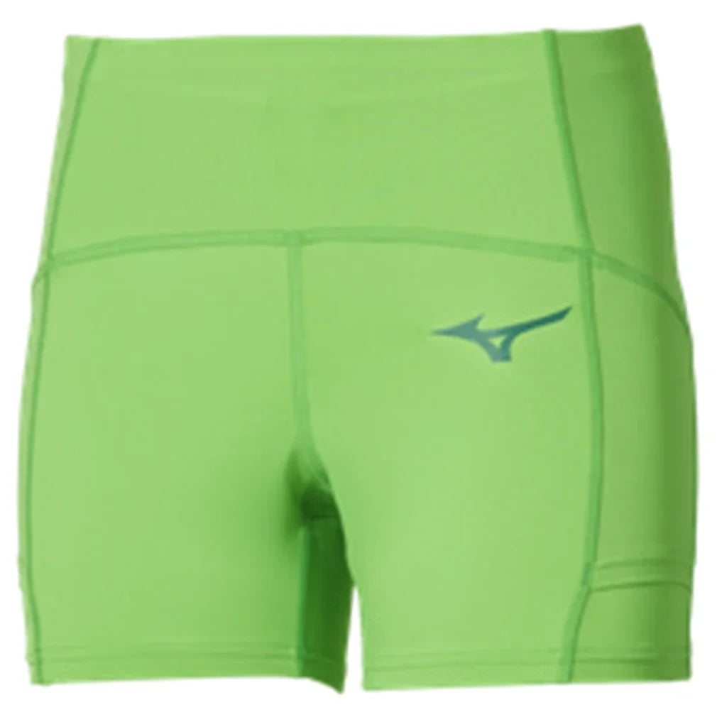 Women's Tight Tennis Short Phantom Green-Apparel-Mizuno-Phantom Green-XS, [current_file_name-Tennis Express