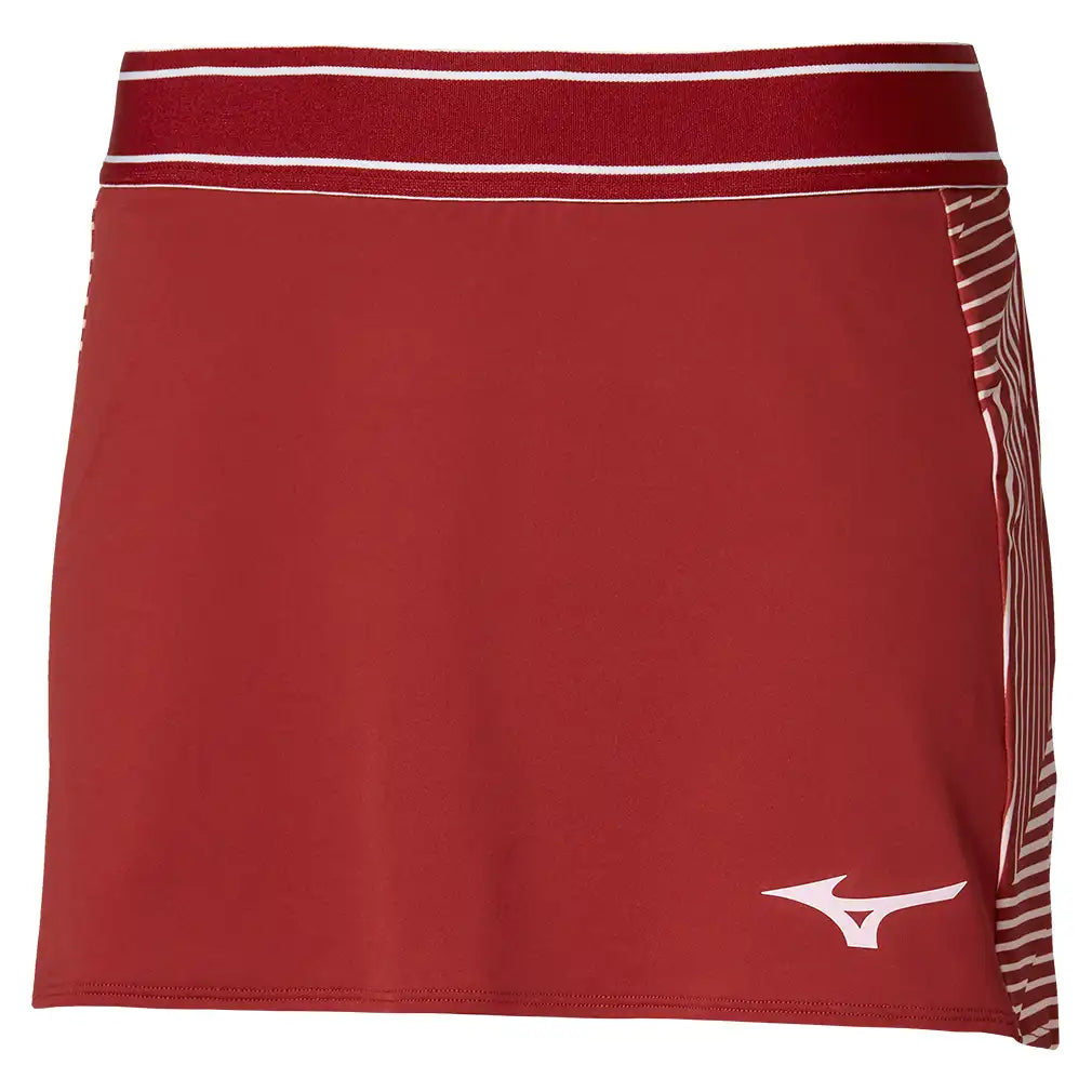 Women's Flex Tennis Skort Lava Falls,Apparel,Mizuno,Lava Falls,XS,Tennis Express,650036-1E1EU26-1