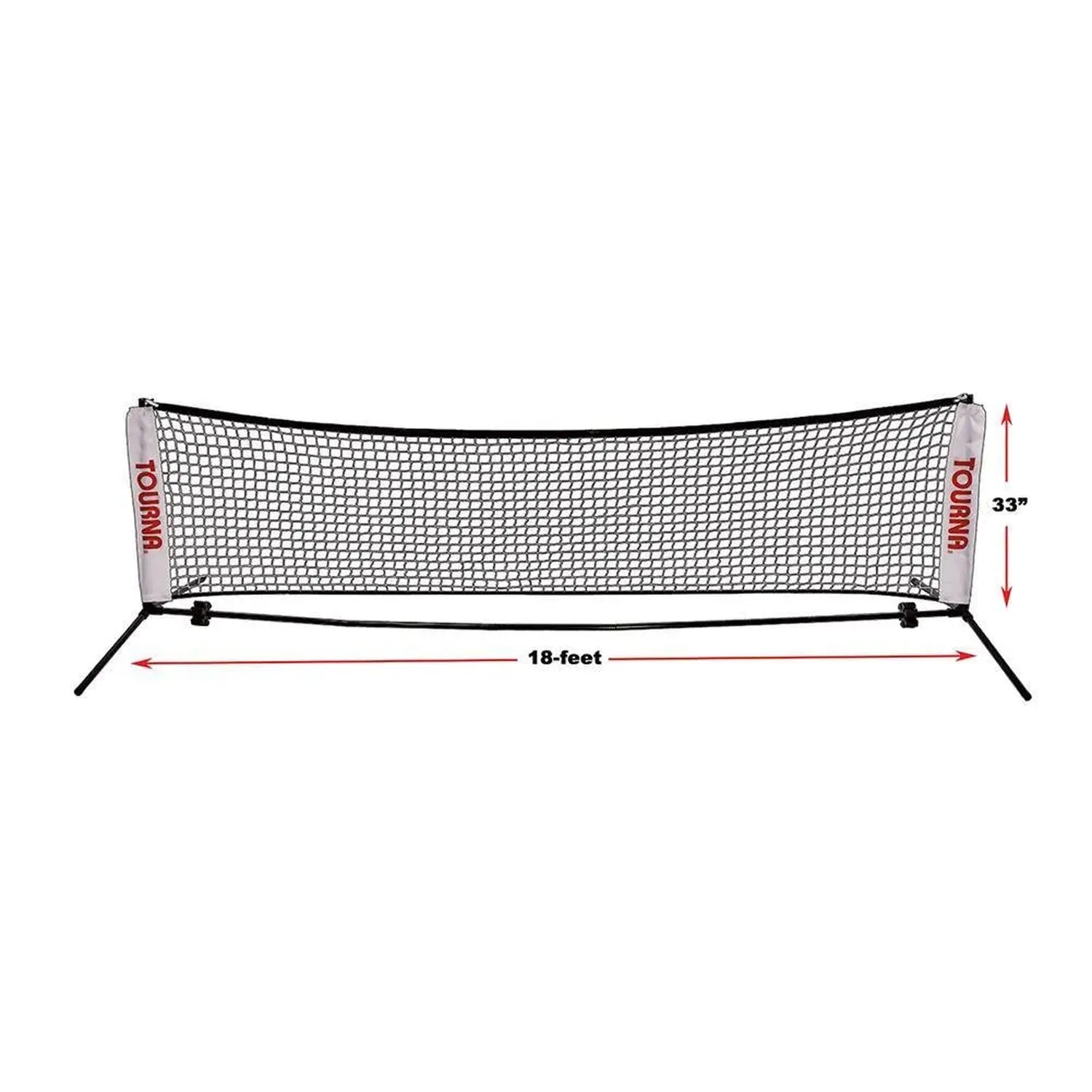 Portable 18 Foot Tennis Net-Court Equipment-Tourna-67971-DEFAULT-L-Tennis Express
