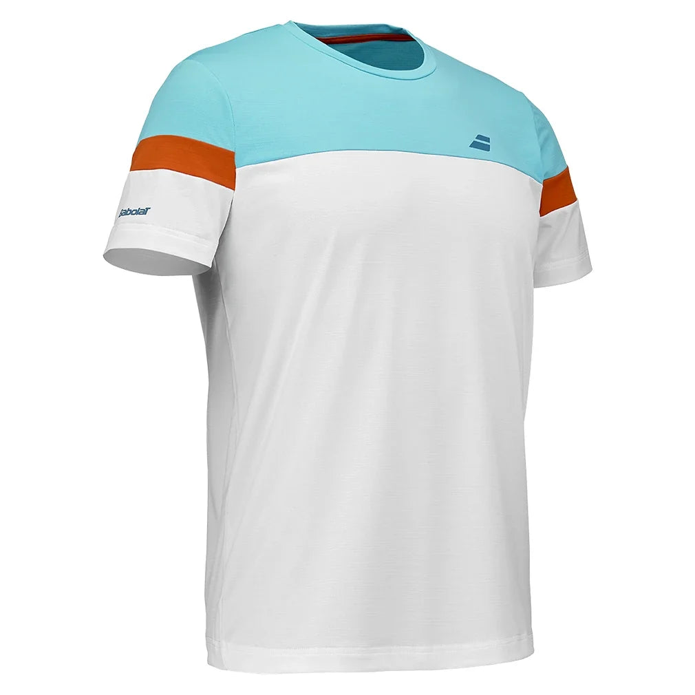 Men's Crew Neck Tennis Top,Apparel,Babolat,,,Tennis Express,6MS26013-1000