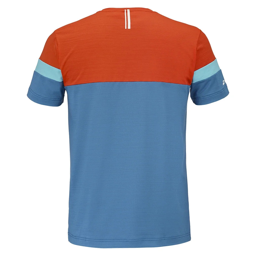 Men's Crew Neck Tennis Top,Apparel,Babolat,,,Tennis Express,6MS26013-4143-2