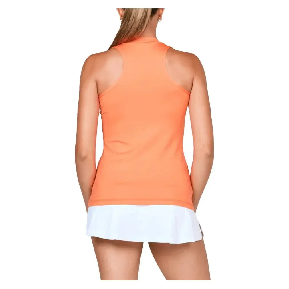 Women's UV Racerback Tennis Tank-Apparel-Sofibella-7001-BB-nec-4-Tennis Express