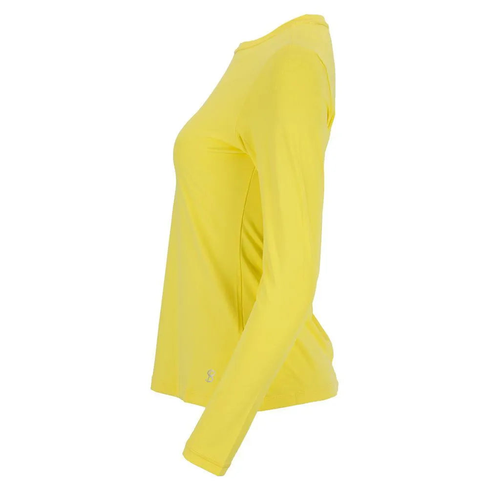 Women's UV Long Sleeve Tennis Top Sunshine-Apparel-Sofibella-7013SUN-BF21-3-Tennis Express
