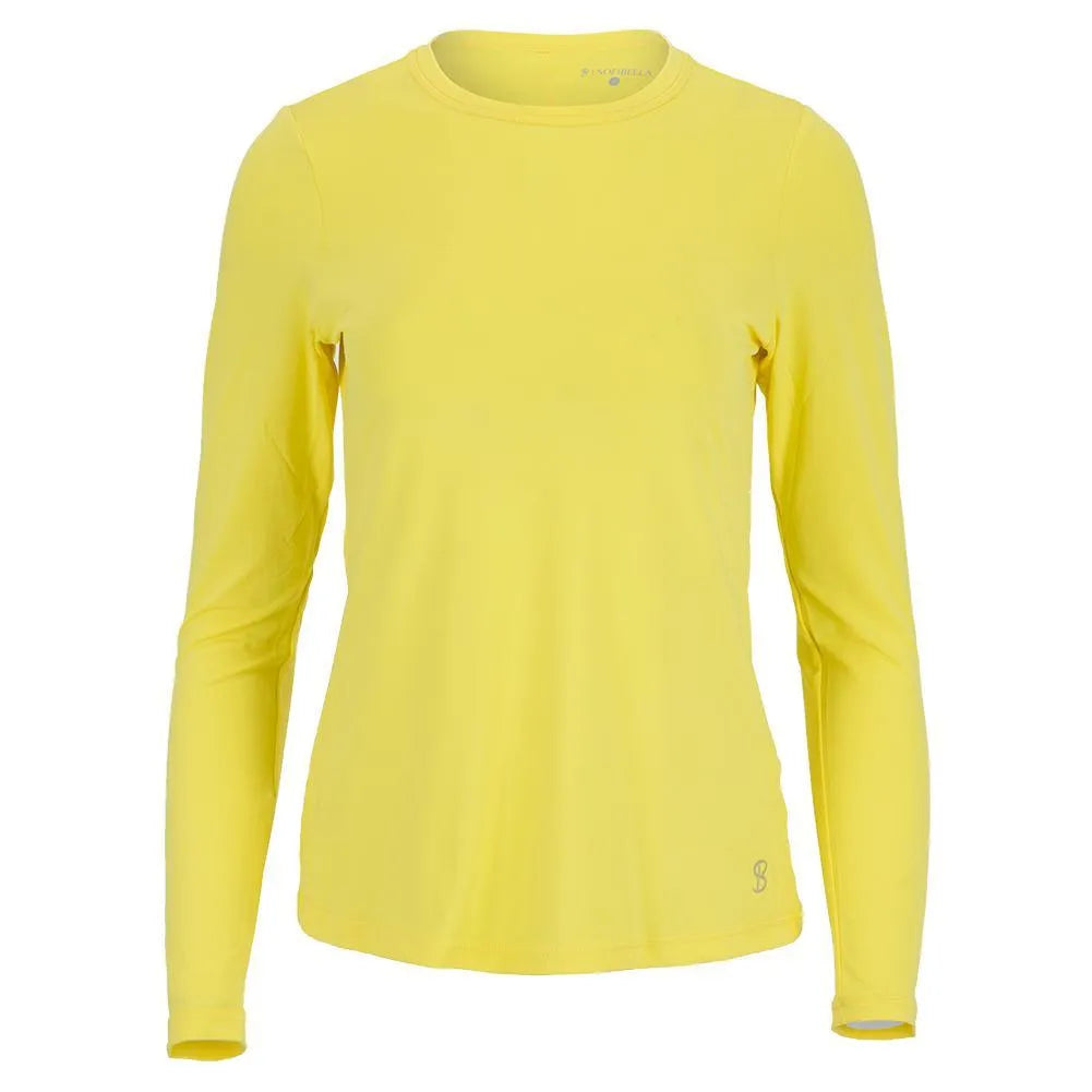 Women's UV Long Sleeve Tennis Top Sunshine-Apparel-Sofibella-7013SUN-BF21-Tennis Express