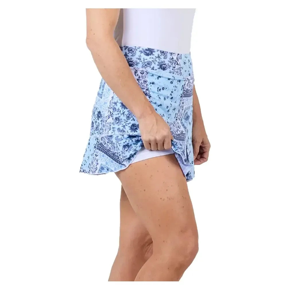 Women's 14 Inch Tennis Skort-Apparel-Sofibella-7016-U25-RS2-Tennis Express
