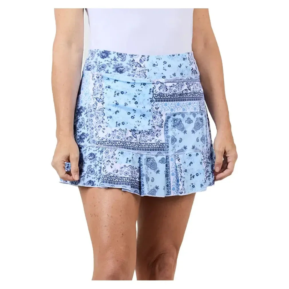Women's 14 Inch Tennis Skort-Apparel-Sofibella-7016-U25-RSs-Tennis Express