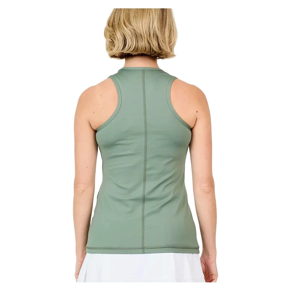 Women's UV Colors Tennis Tank Army,Apparel,Sofibella,,,Tennis Express,7080ARM-B-2