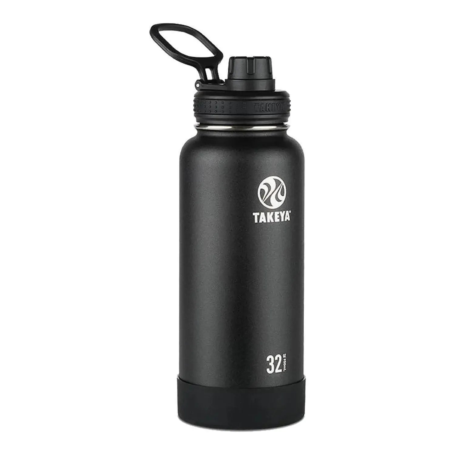 32 oz Actives Insulated Stainless Steel Bottle-Accessories-Takeya-78223-51020_ONYX-L-2-[Sku]-Tennis Express