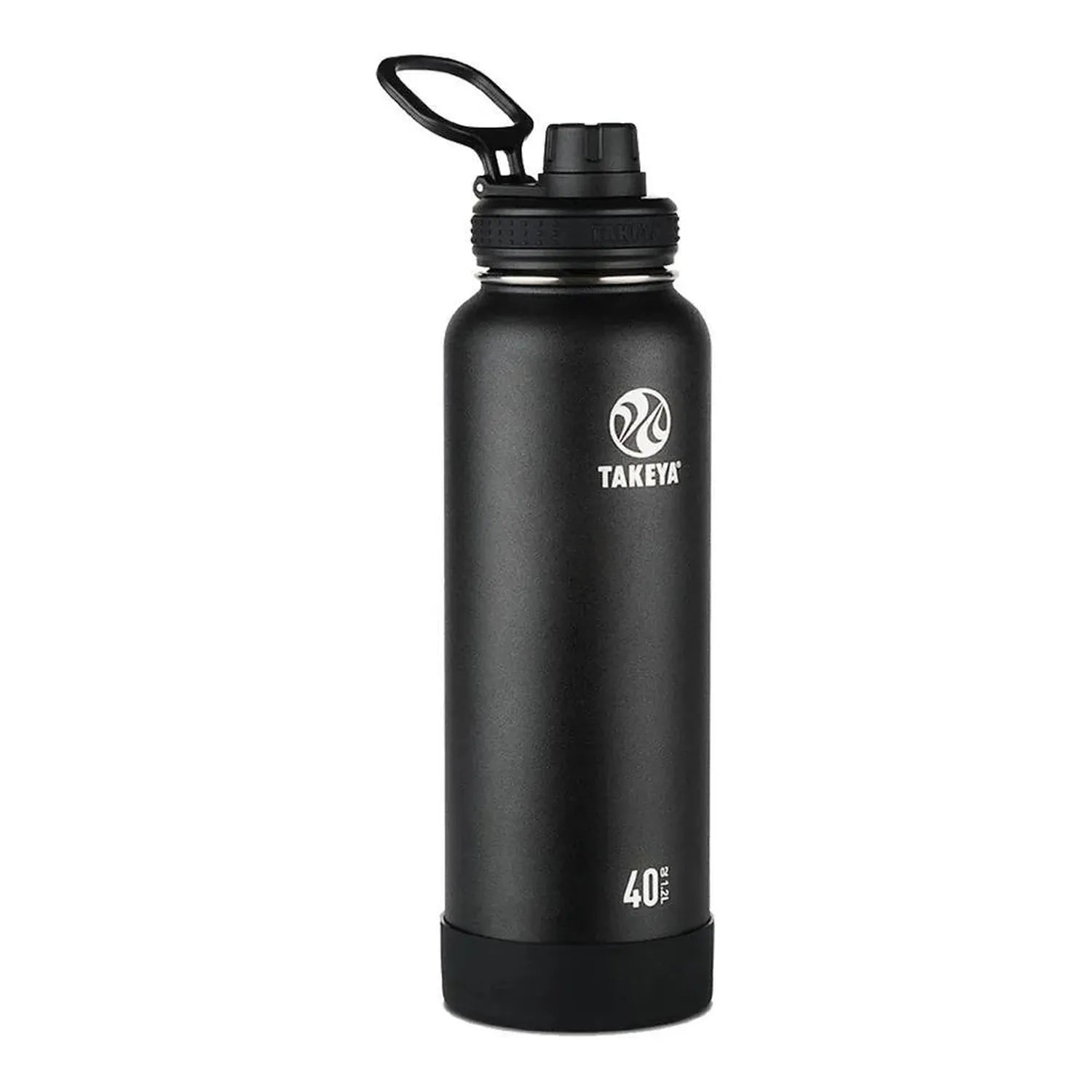 40 oz Actives Insulated Stainless Steel Bottle-Accessories-Takeya-78224-51000_ONYX-L-Tennis Express