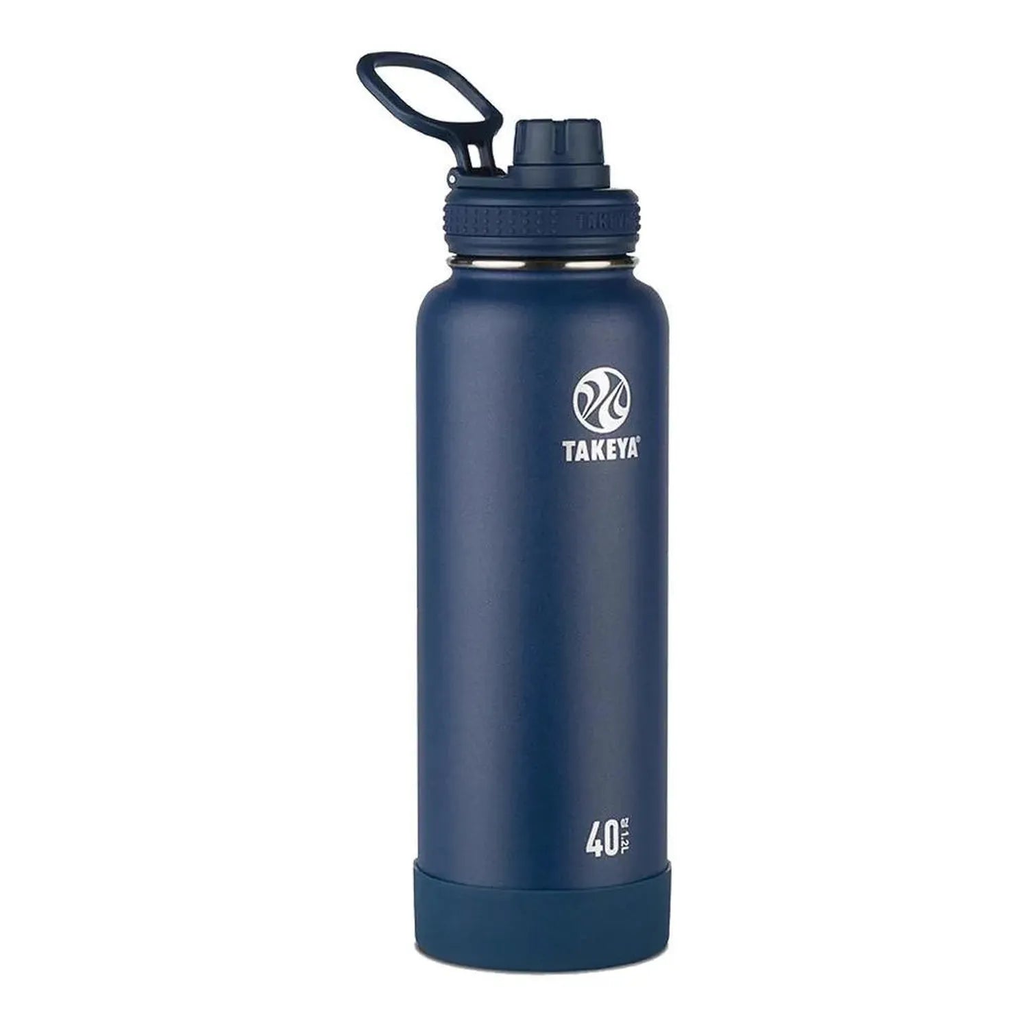 40 oz Actives Insulated Stainless Steel Bottle-Accessories-Takeya-78224-51004_MIDNIGHT-L-Tennis Express