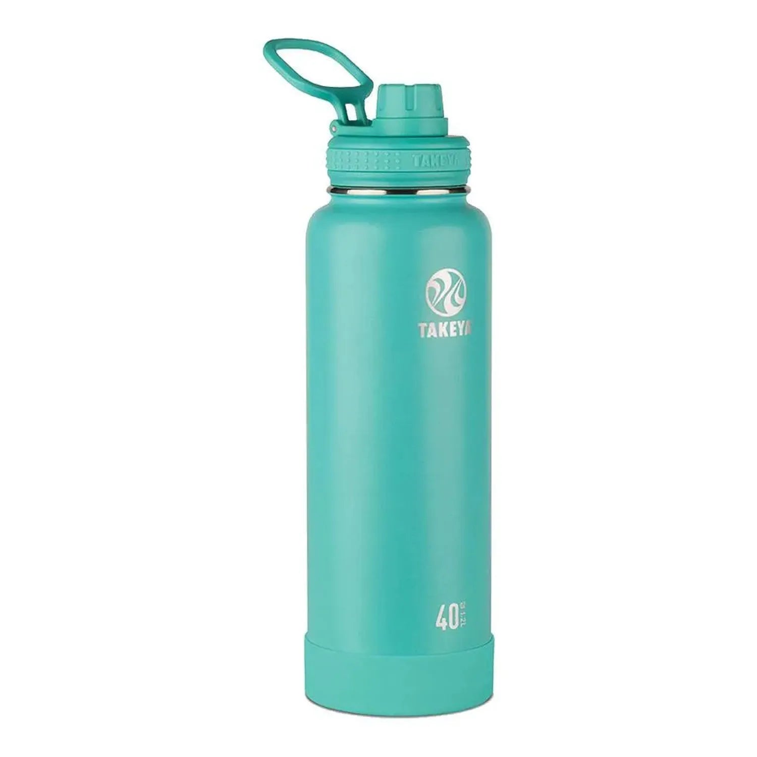 40 oz Actives Insulated Stainless Steel Bottle-Accessories-Takeya-78224-51008_TEAL-L-Tennis Express