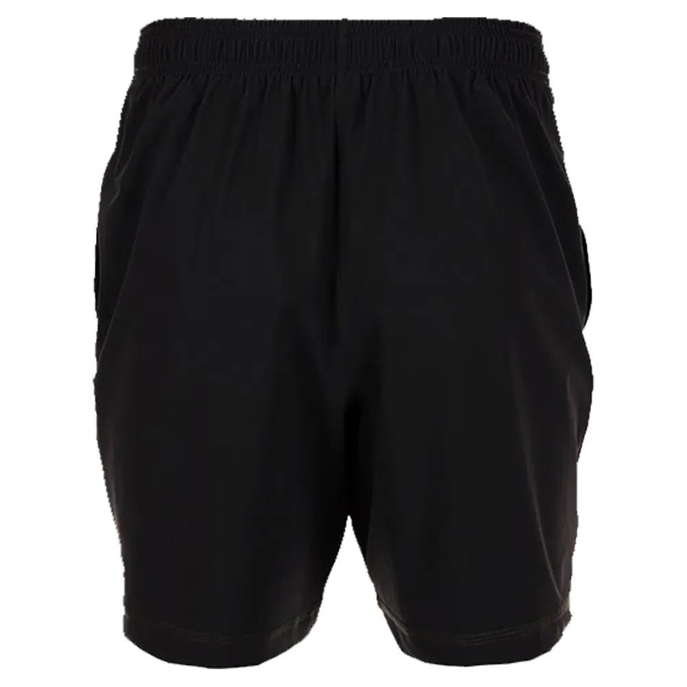 Men's SB Sport Game 7 Inch Tennis Short Black-Apparel-Sofibella-8010BLK-U22-2-Tennis Express