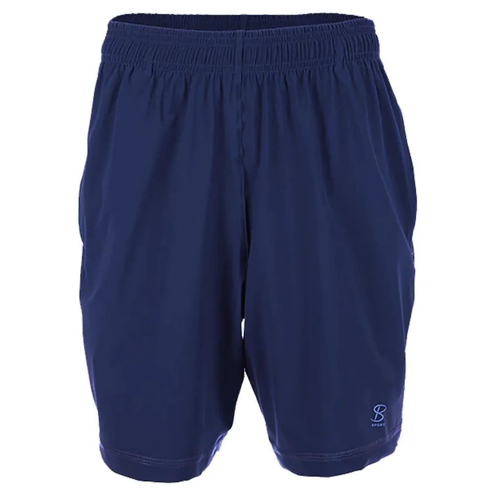 Men's SB Sport Game 9 Inch Tennis Short Navy-Apparel-Sofibella-8011NVY-U22-1-Tennis Express