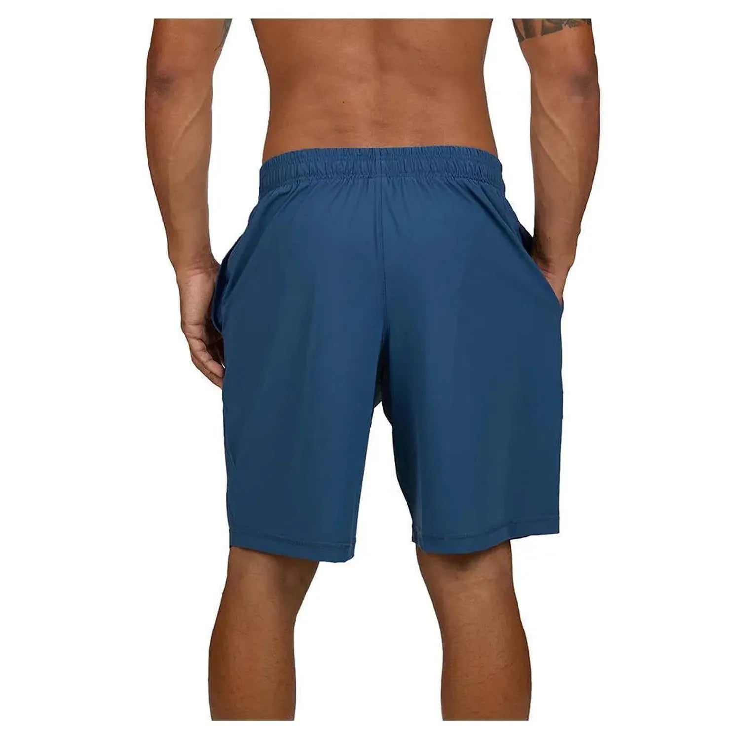 Men's SB Sport Game 9 Inch Tennis Short Steel Blue-Apparel-Sofibella-8011STB-F22-4-Tennis Express