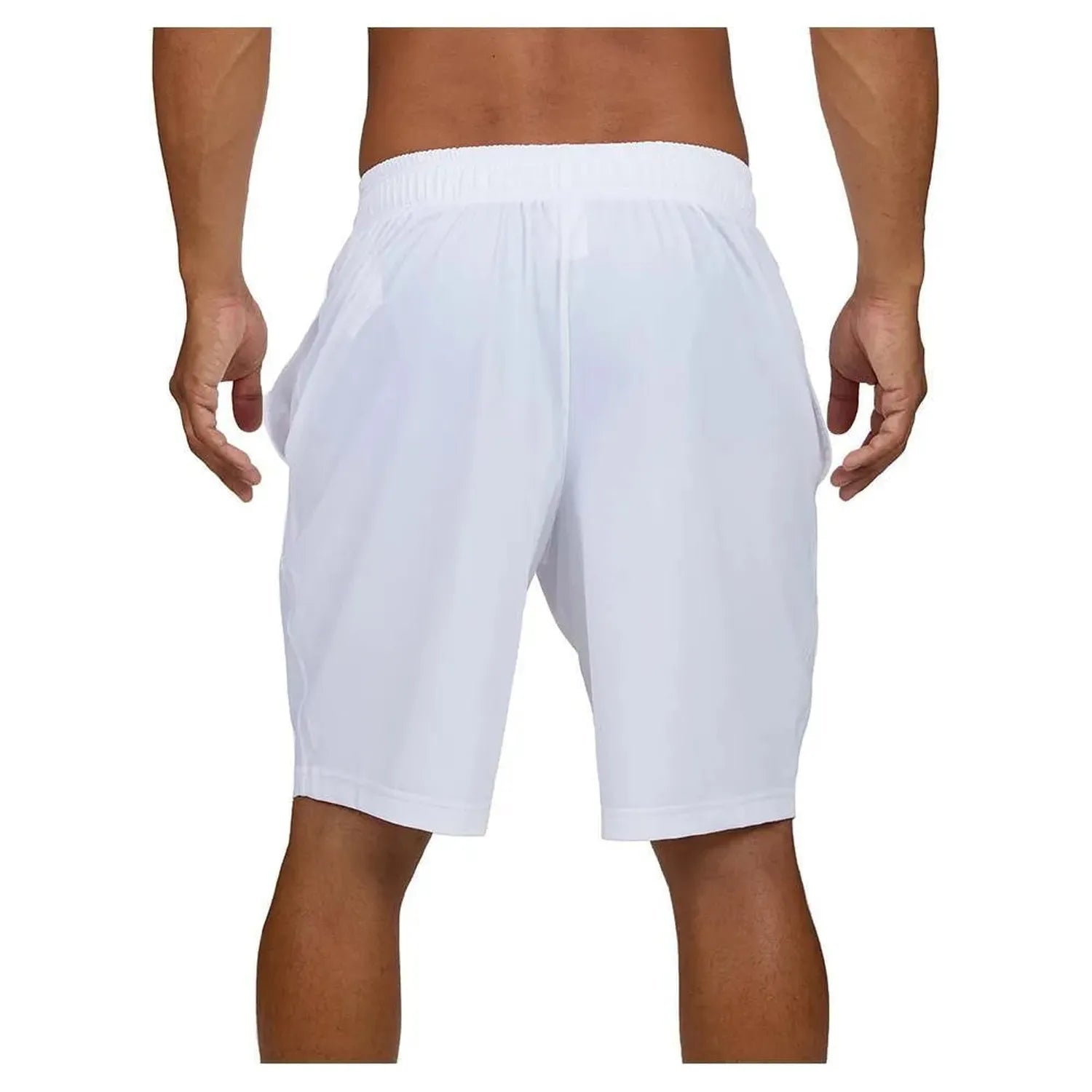 Men's SB Sport Game 9 Inch Tennis Short White-Apparel-Sofibella-8011WHT-U22-4-Tennis Express