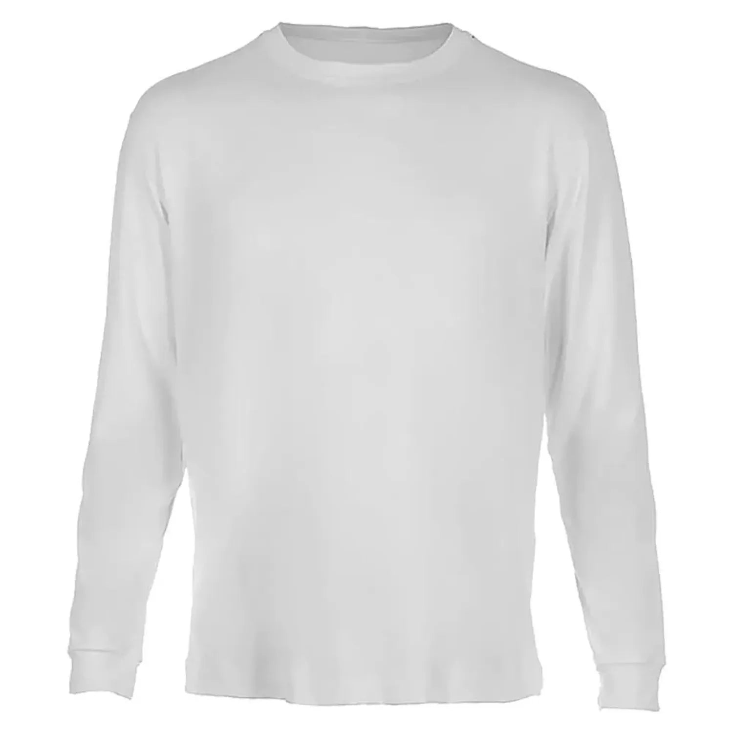 Men's SB Sport Classic Fit Long Sleeve Tennis Crew White-Apparel-Sofibella-8016WHT-U22-1-Tennis Express