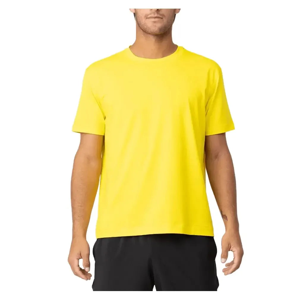 Men's Short Sleeve Tennis Top-Apparel-Sofibella-8032-B-Y-Tennis Express