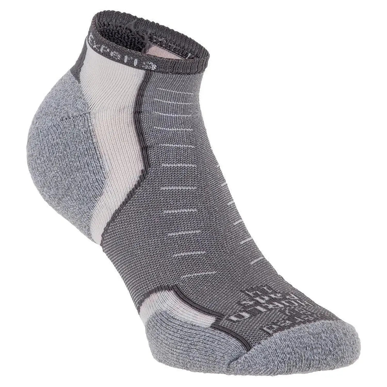 Experia Techfit Light Cushion Low Cut Tennis Socks-Socks-Thorlo-83123-194_GREY-L-Tennis Express