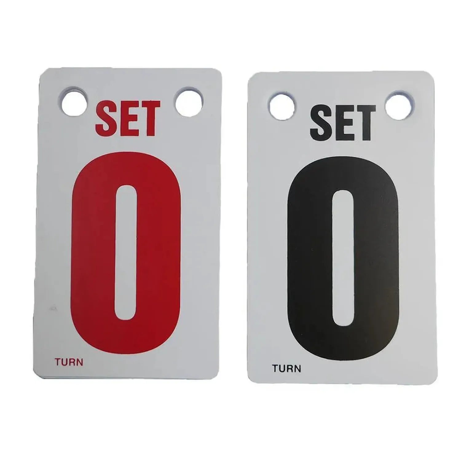 3 Inch by 5 Inch Set Card, Black and Red-Accessories-Har Tru-83710-DEFAULT-L-1-[Sku]-Tennis Express