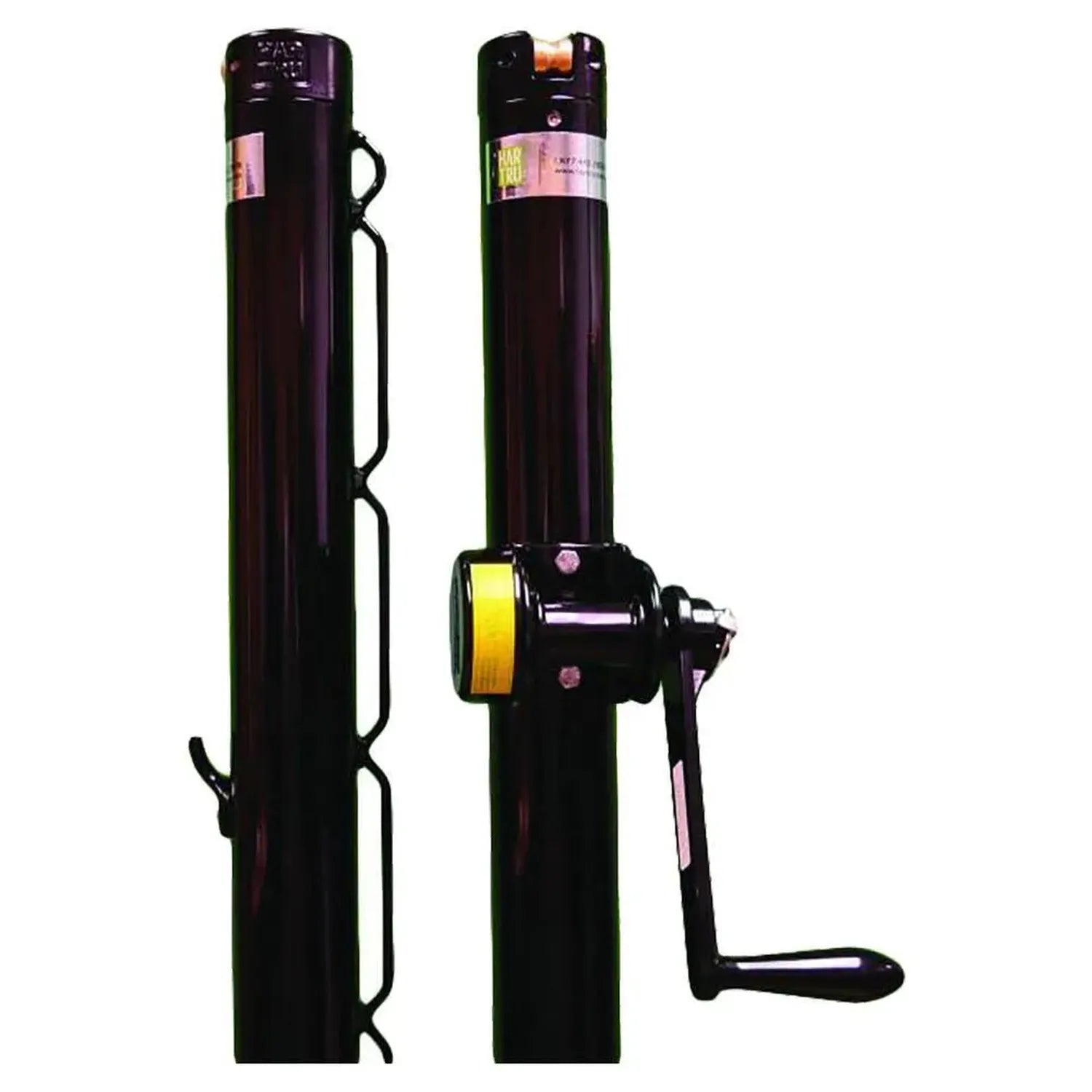 Advantage External Wind Round Net Post-Court Equipment-Har Tru-83727-DEFAULT-L-Tennis Express