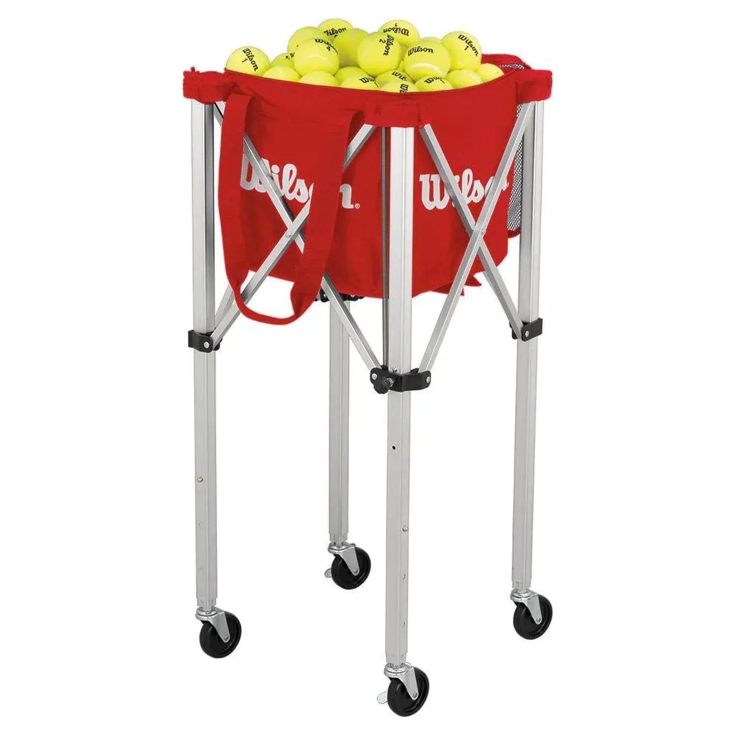 Teaching Cart Traveler with Red Bag-Court Equipment-Wilson-83788-DEFAULT-L-Tennis Express