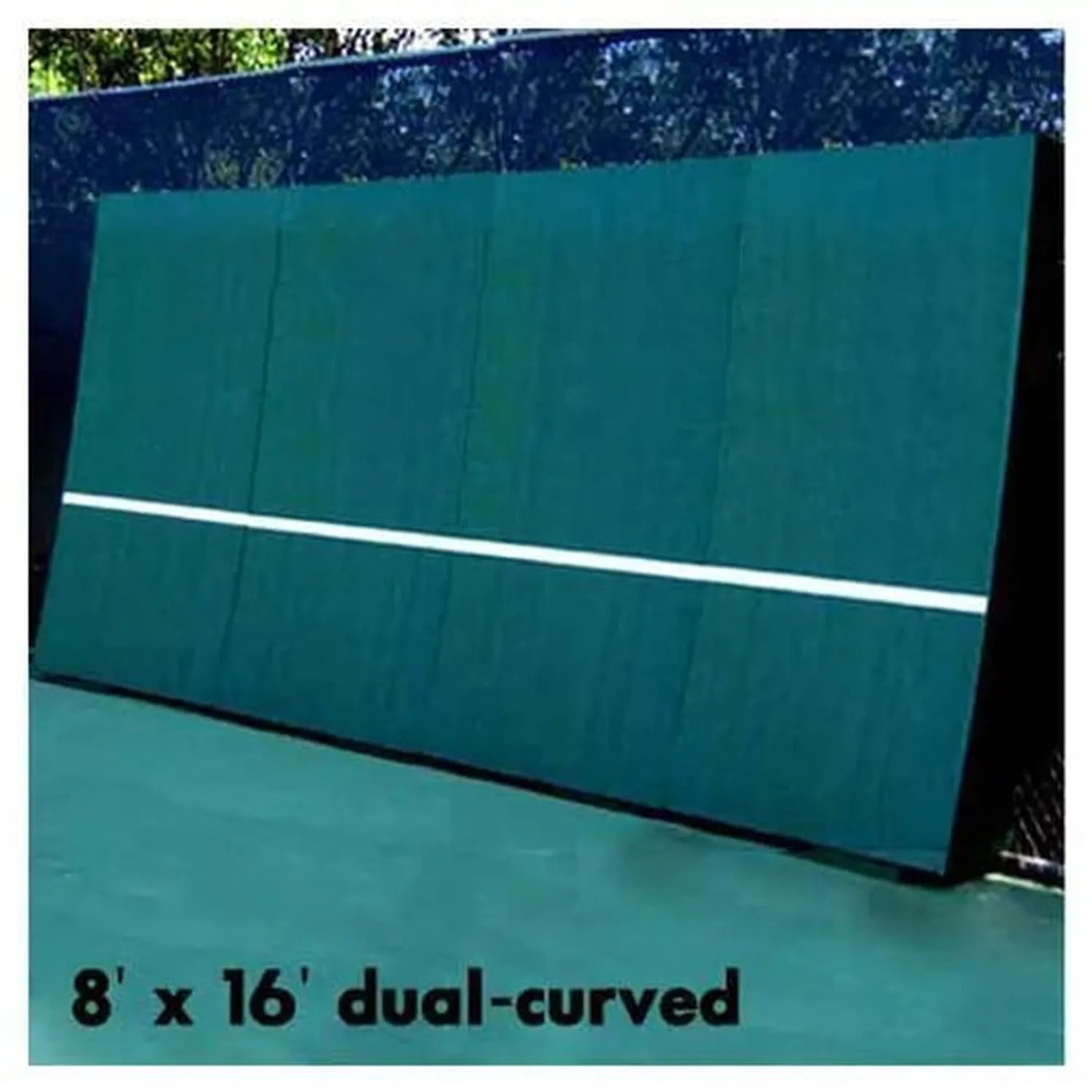 DUAL-CURVED BACKBOARD 8X16-Court Equipment-Oncourt Offcourt-8x16-dual-curved-Tennis Express