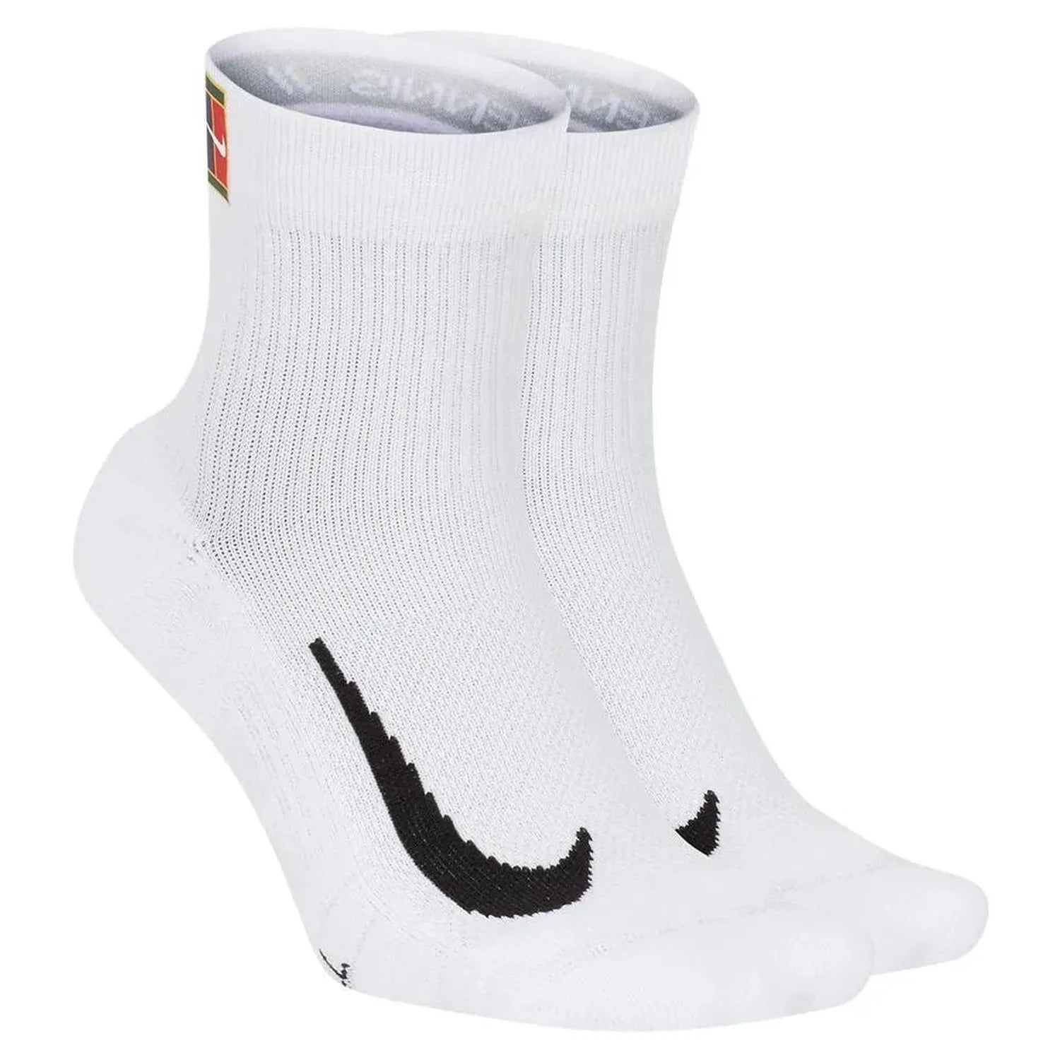 Court Multiplier Max Ankle Tennis Socks-Socks-Nike-91823-100_WHITE-L-Tennis Express