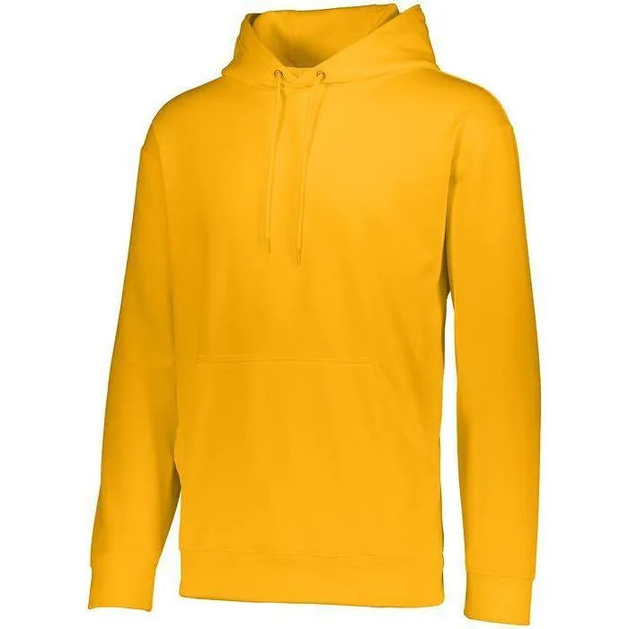 Youth Wicking Fleece Hoodie-Apparel-Augusta-92368-025_GOLD-L-Tennis Express