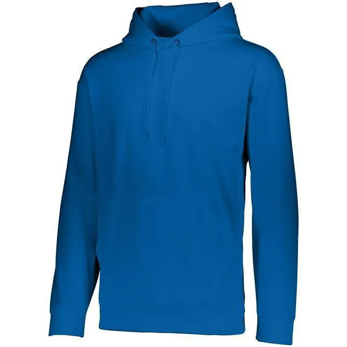 Youth Wicking Fleece Hoodie-Apparel-Augusta-92368-060_ROYAL-L-Tennis Express