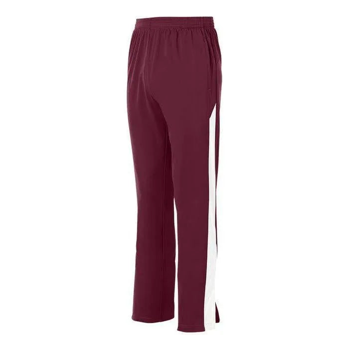Yout Medalist Pant 2.0-Apparel-Augusta-92369-380_MAROON-L-Tennis Express